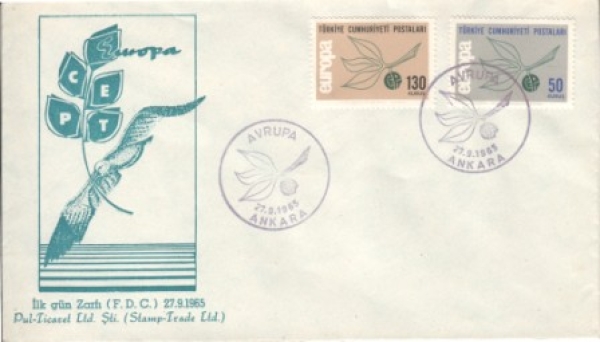 TR FDC 1961 / 1962 ● - 1965 - 1